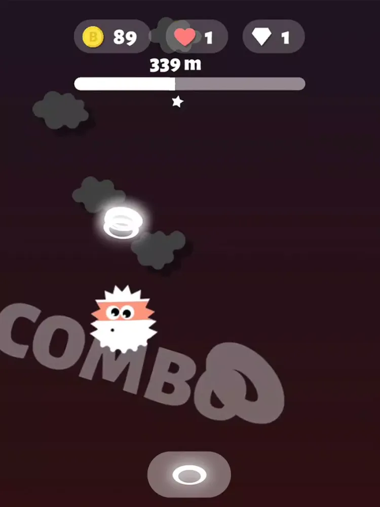 Скриншоты Grumpy Bouh Jump iPad 
