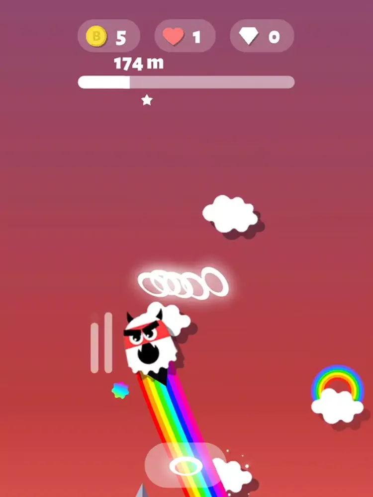 Скриншоты Grumpy Bouh Jump iPad 