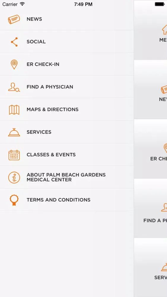 Capturas de pantalla de Palm Beach Gardens Medical Center