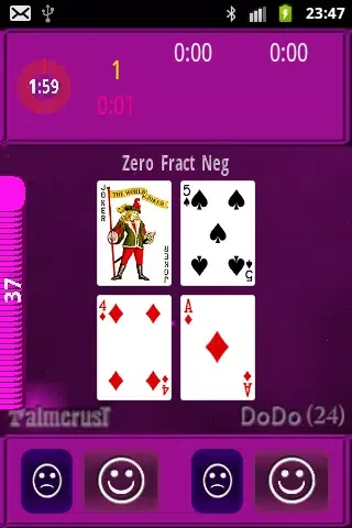 Ảnh chụp màn hình của DoDo - Game "24" with extras