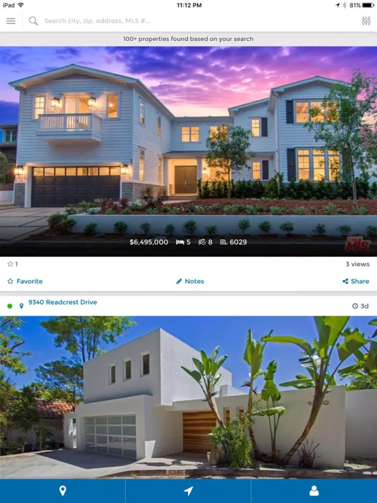 تصاویر Palm Desert Homes iPad 