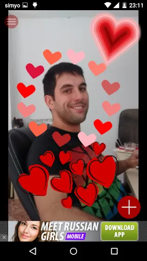 Capturas de pantalla de Love & romantic photo stickers