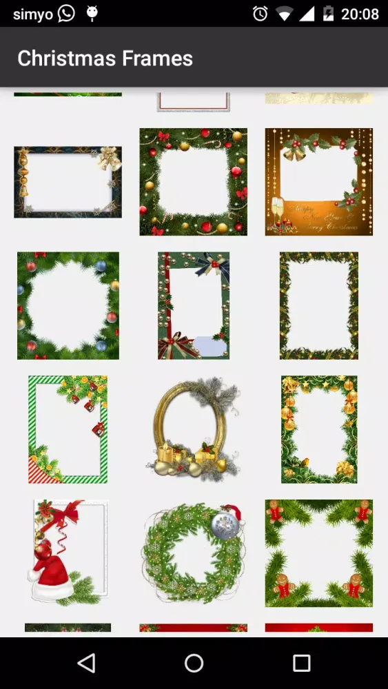 صور Christmas photo Frames