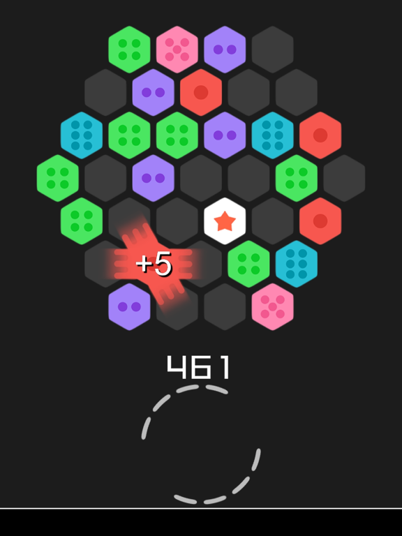 Zrzuty ekranu 六角碎片合成 - 耐玩休闲益智游戏 iPad 