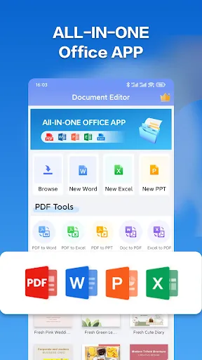 Document Editor:Word,Excel Screenshots