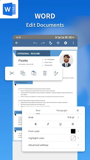 Document Editor:Word,Excel Screenshots