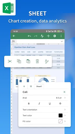 Document Editor:Word,Excel Screenshots