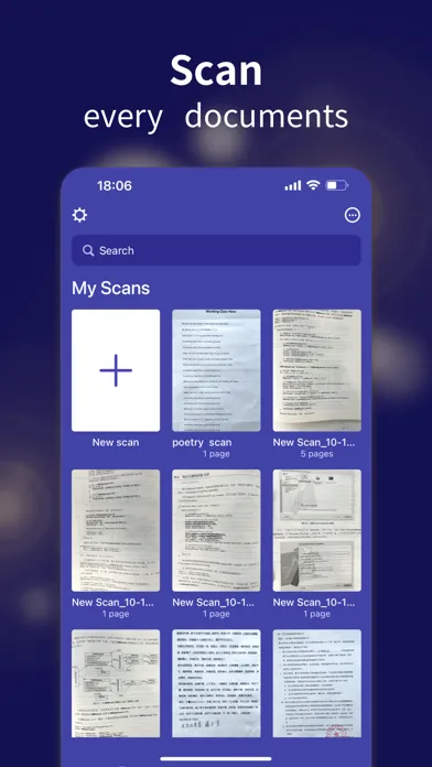Scanner Document:PDF Scanner 스크린샷