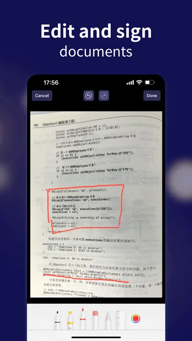 Scanner Document:PDF Scanner 스크린샷