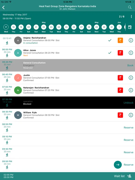 PalmPower Medicus iPad  Screenshots