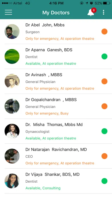 PalmPower Medicus Screenshots
