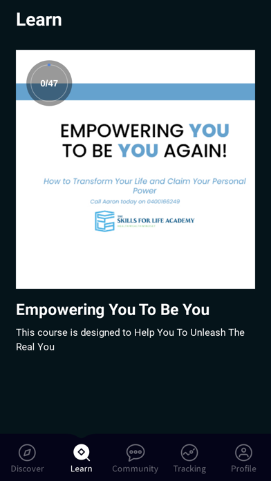 Empowering you to be you again应用截图