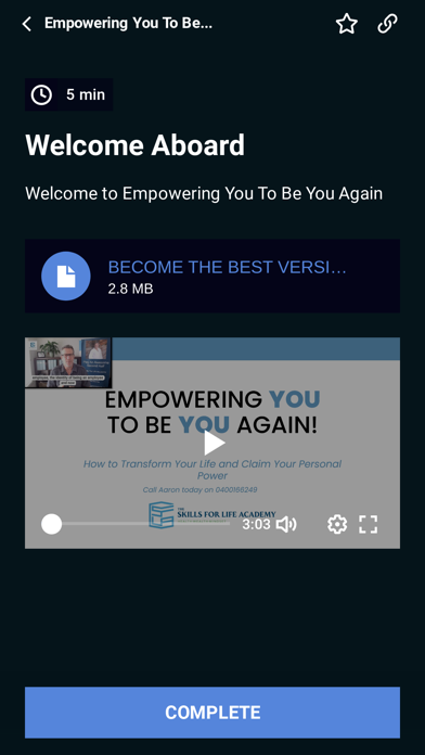 Empowering you to be you again应用截图