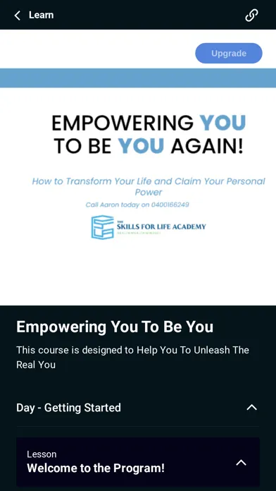 Tangkapan layar Empowering you to be you again