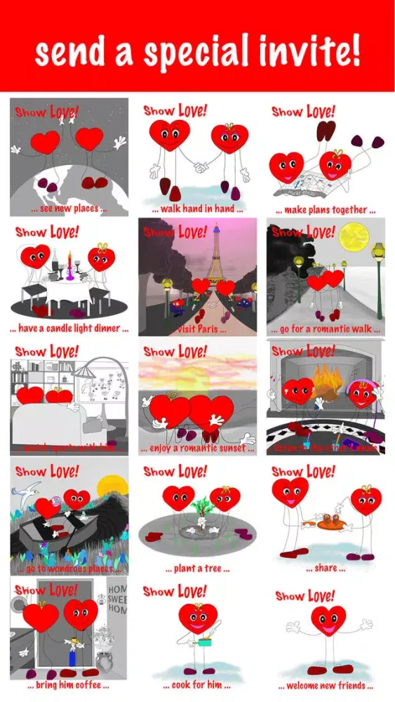 Capturas de tela do Acts Of Love Retro