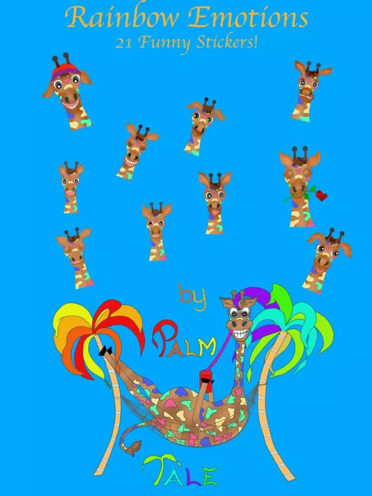 Capturas de tela do Giraffe Rainbow iPad 
