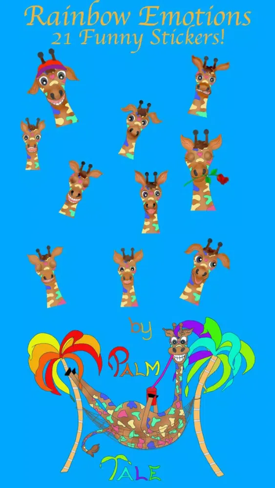 Capturas de tela do Giraffe Rainbow