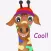 Giraffe Rainbow Text
