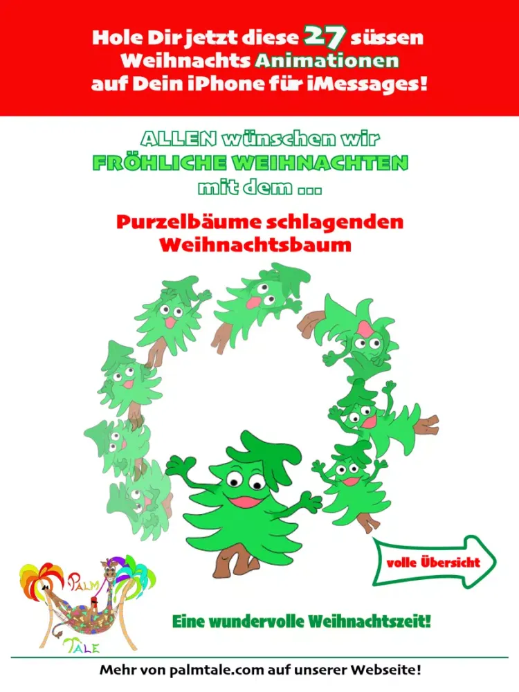 Lustige Weihnachts Animationen iPad 应用截图