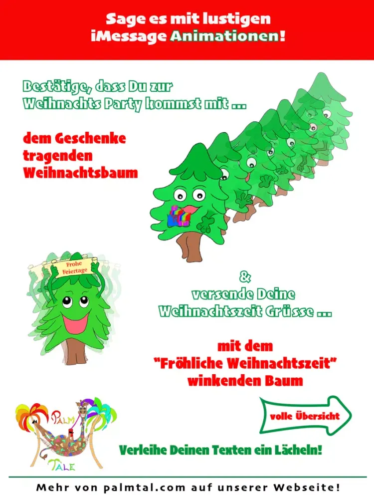 Lustige Weihnachts Animationen iPad 应用截图