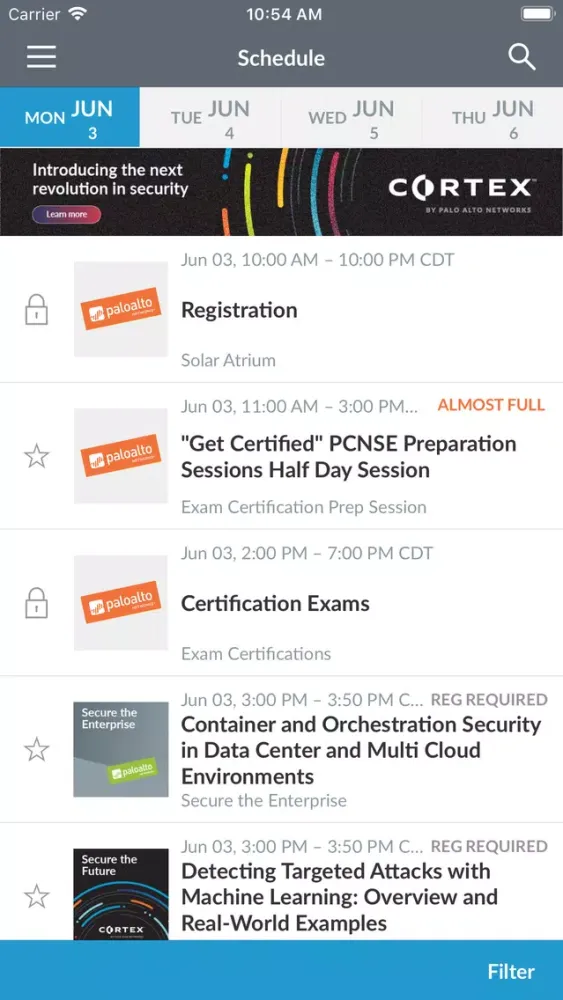 Palo Alto Networks Ignite 스크린샷