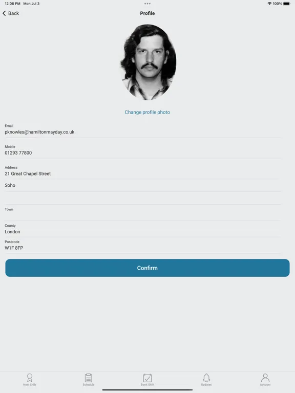 Hamilton Mayday iPad  スクリーンショット