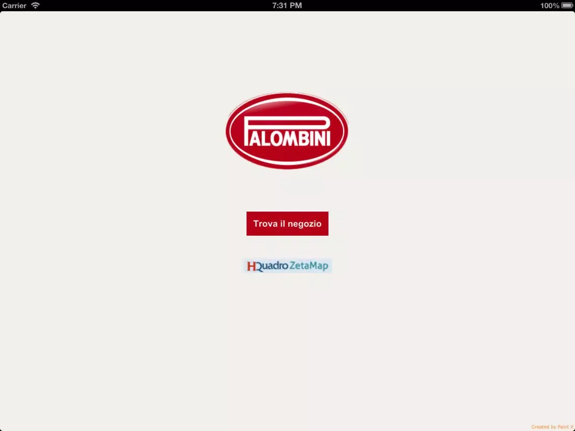 Palombini Espresso Store Locator iPad  Screenshots