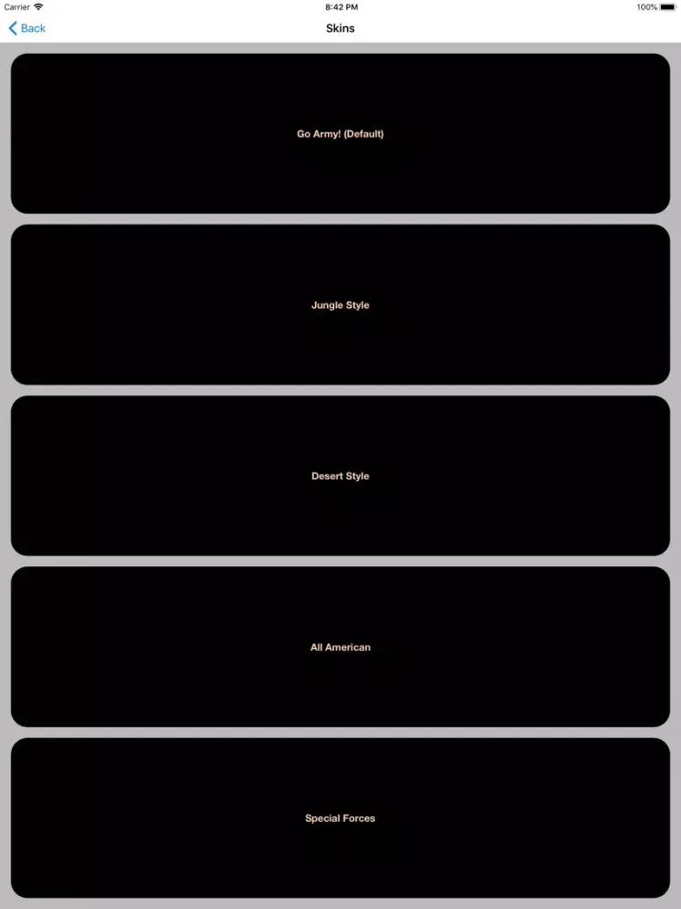 Eval Builder for the US Army iPad  Screenshots