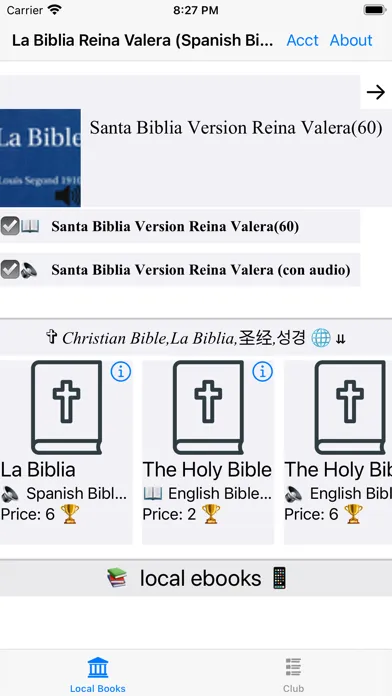 La Biblia Reina Valera(Spanish應用截圖