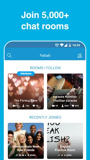 Скриншоты Paltalk: Chat with Strangers