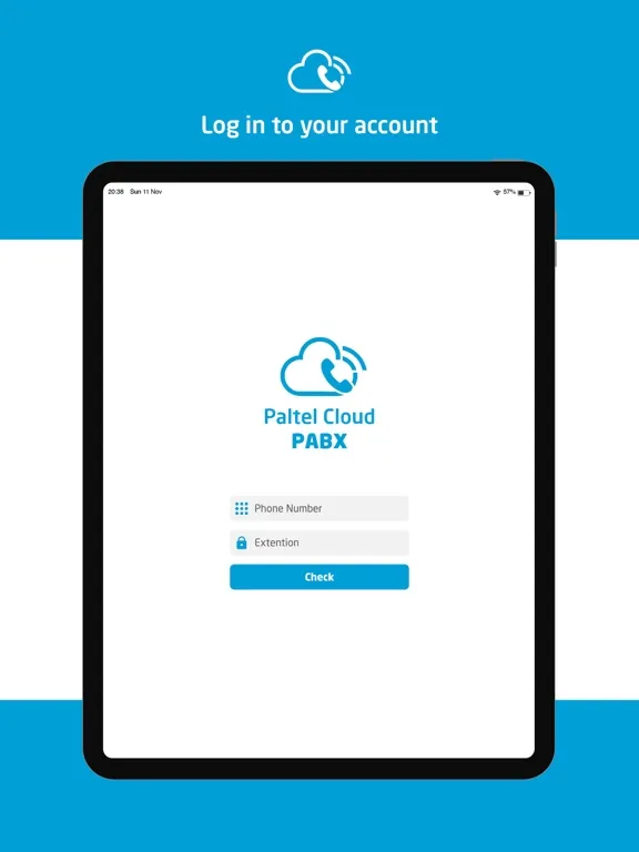 Скриншоты Paltel Cloud PBX iPad 