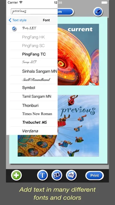 PhotoPrint LT - photo printer स्क्रीनशॉट