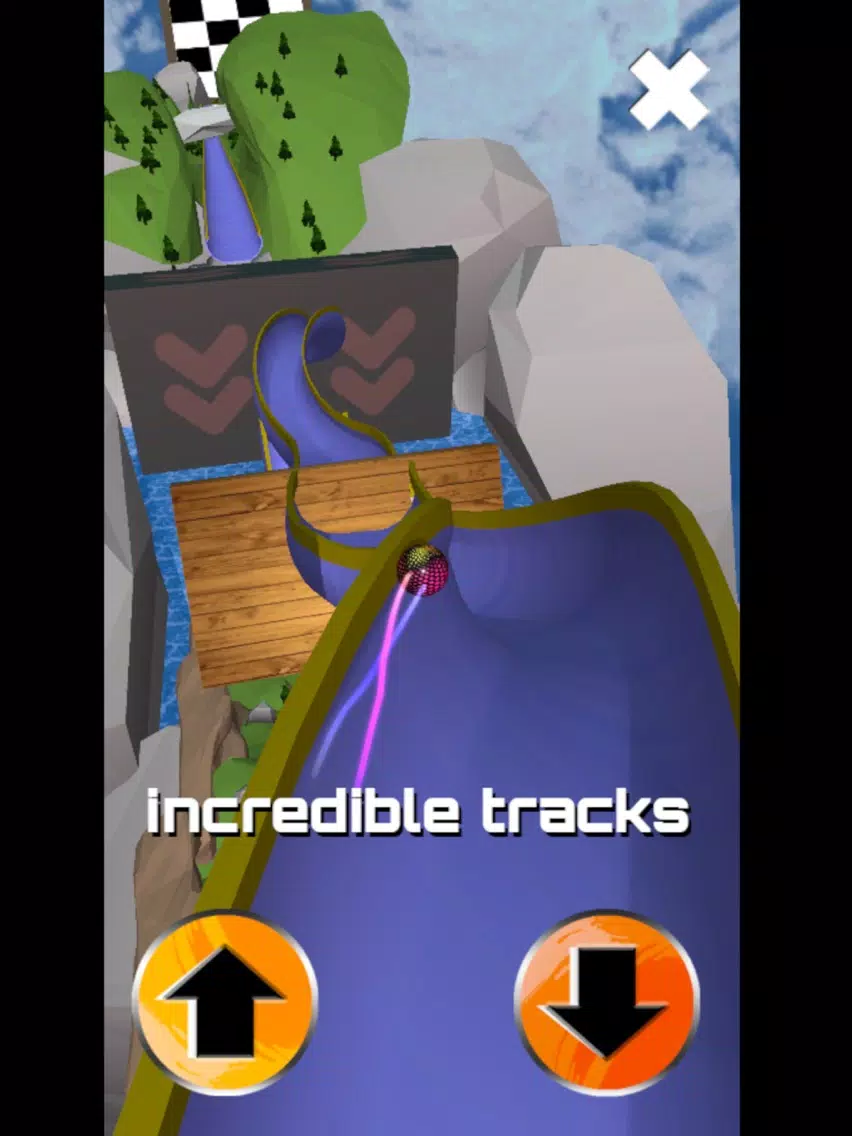 Tangkapan skrin Marbledrome: Balls race iPad 