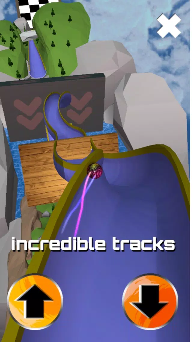 Tangkapan skrin Marbledrome: Balls race