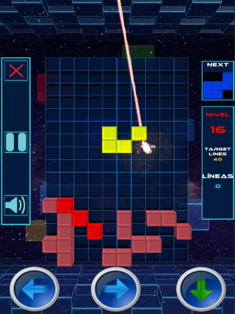 Capturas de tela do Shoottris:Mold your own Blocks iPad 