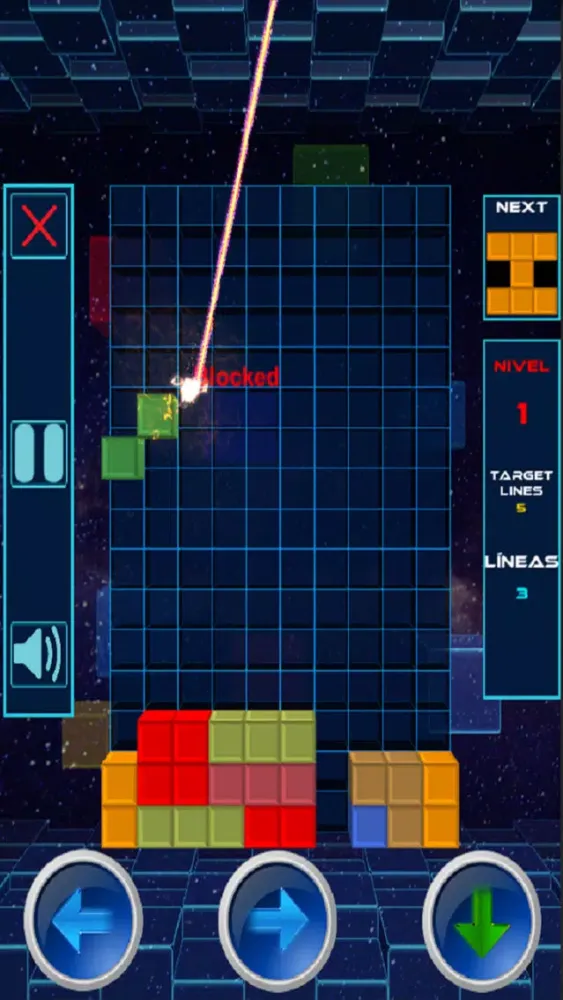 Capturas de tela do Shoottris:Mold your own Blocks