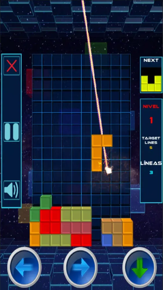 Capturas de tela do Shoottris:Mold your own Blocks