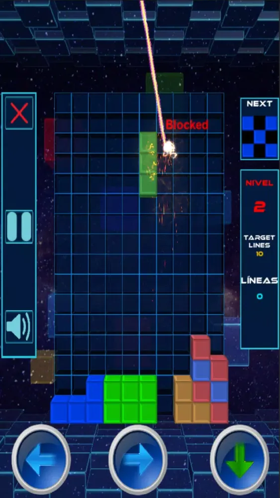 Capturas de tela do Shoottris:Mold your own Blocks