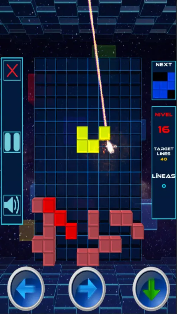 Capturas de tela do Shoottris:Mold your own Blocks