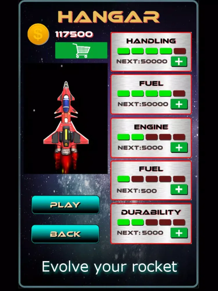 Capturas de tela do Space Rocket: To the Moon iPad 
