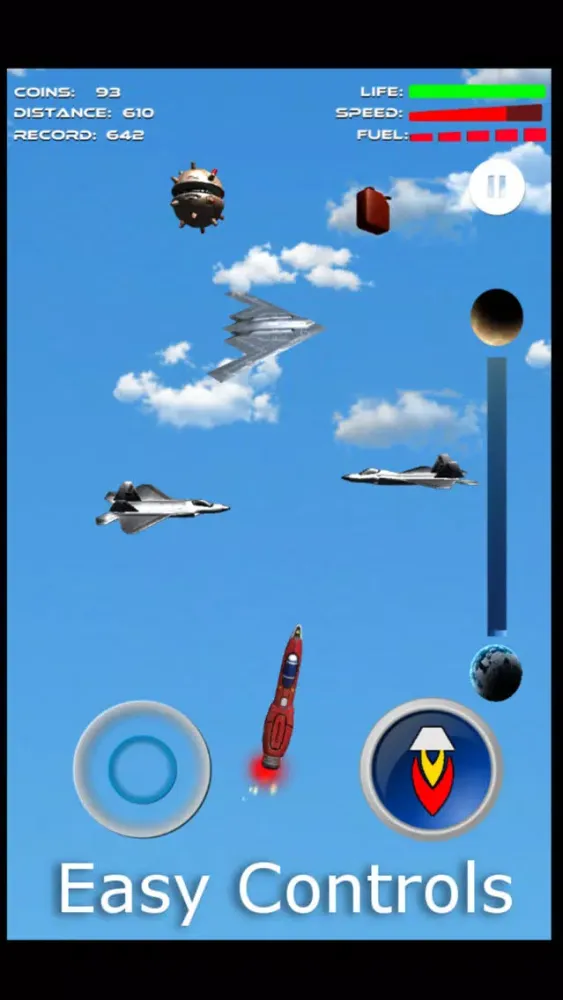 Capturas de tela do Space Rocket: To the Moon