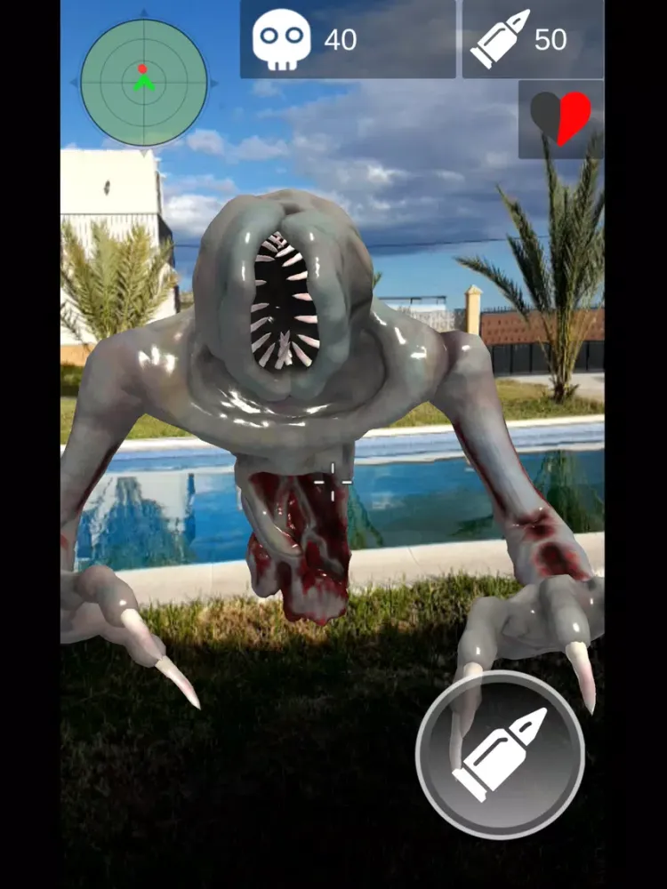 تصاویر AR Zombie Hunter Survival iPad 