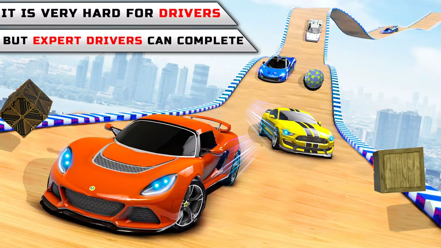 Capturas de tela do Mega Ramp Car Stunt: Car Games