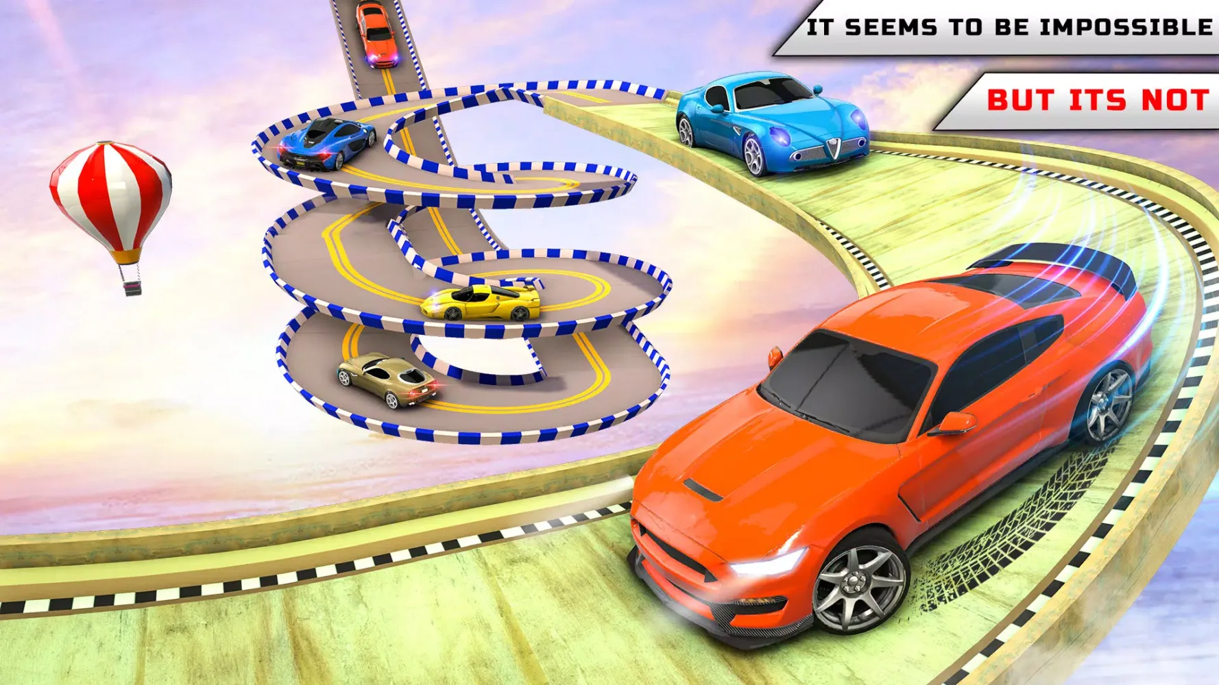 Capturas de tela do Mega Ramp Car Stunt: Car Games