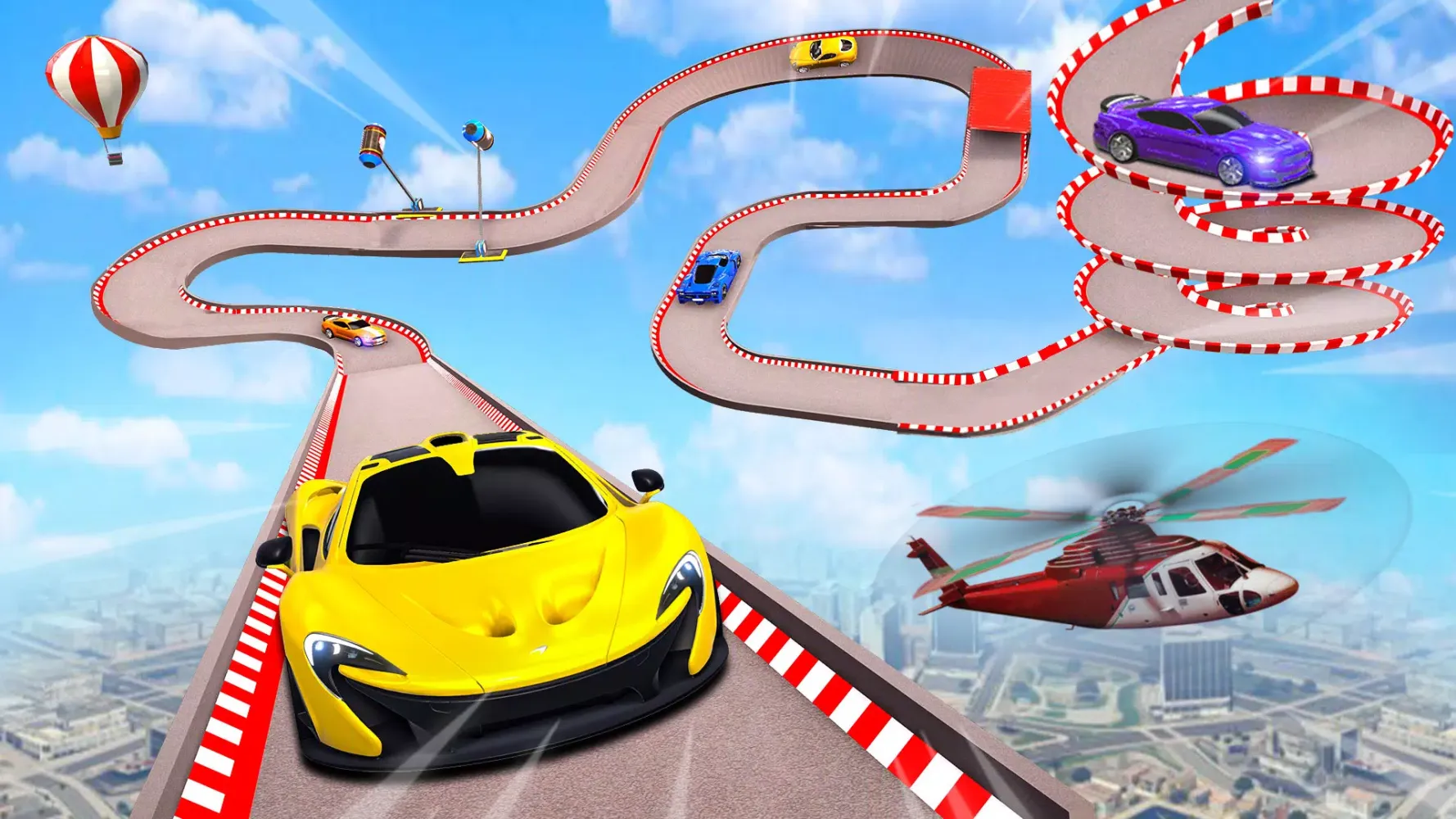 Capturas de tela do Mega Ramp Car Stunt: Car Games
