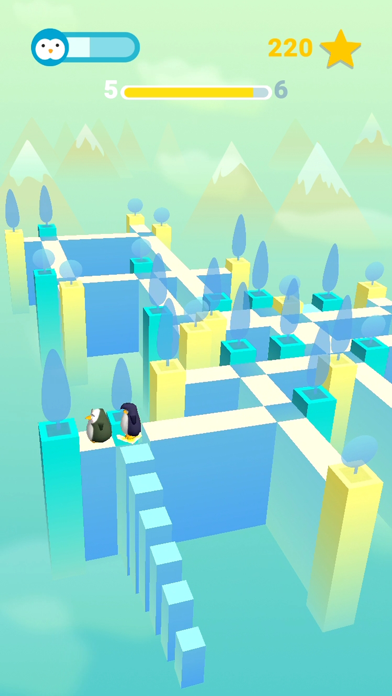 Ảnh chụp màn hình của Happy Penguins 3D