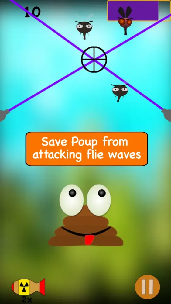 Poup Defense: Rescue The Alien سکرین شاٹس