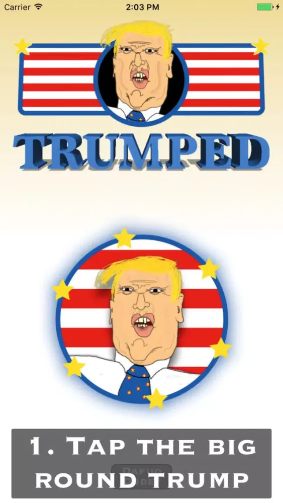 Capturas de pantalla de #TRUMPED