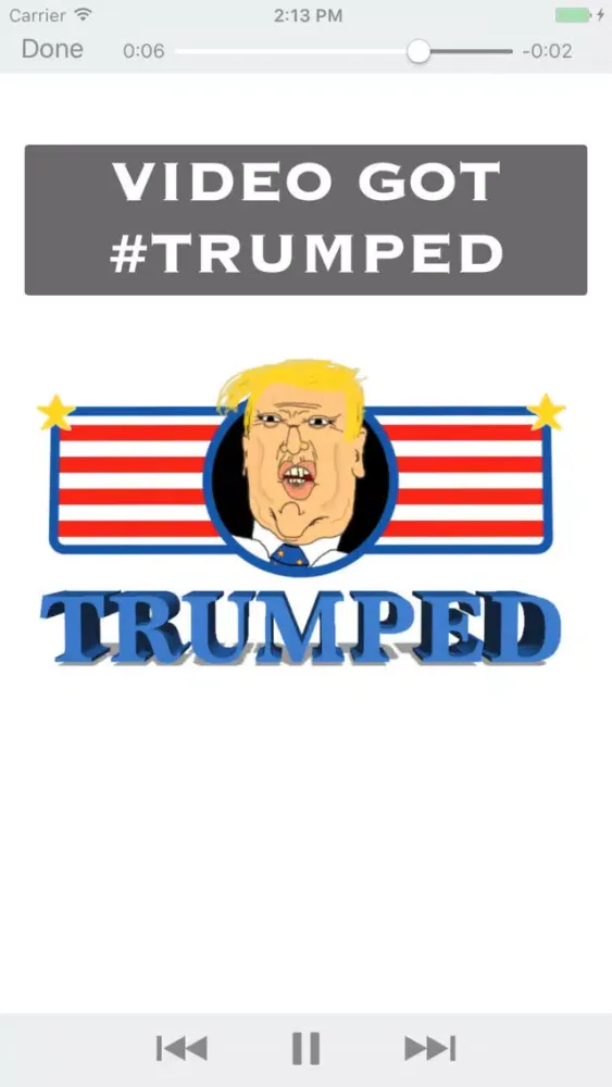 Capturas de pantalla de #TRUMPED