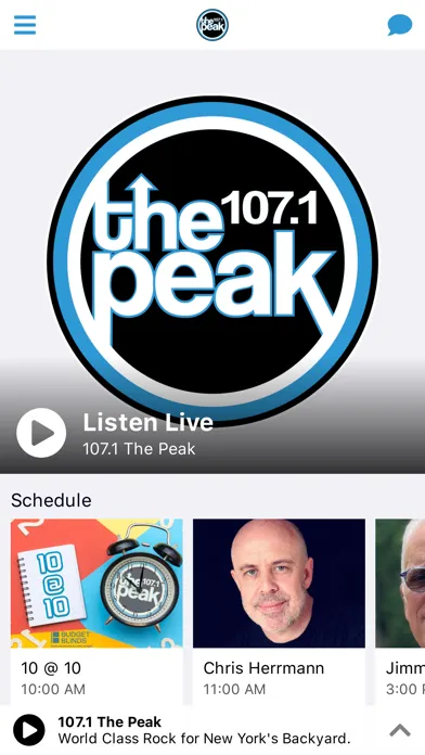 107.1 the Peak سکرین شاٹس